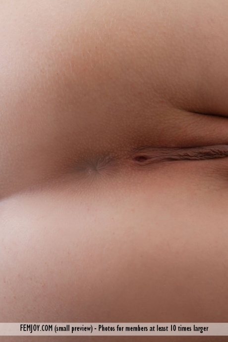 Молодая рыжеволосая Фокси Ти хватает свою упругую попку во время позирования в обнаженном виде 6