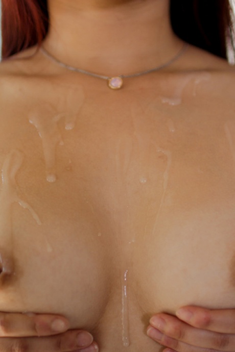 Молоденькая азиатка Леа Харт получает в киску большой член и кончает на лицо в POV fuck & suck 9